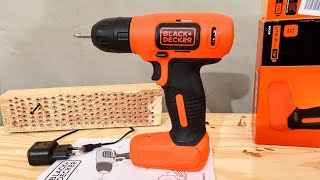 Black amp Decker BDCD8 trapano avvitatore [upl. by Cresida]