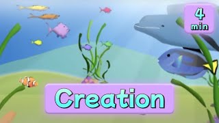 Bible Story about Creation  Gracelink Kindergarten Collection [upl. by Ewer]