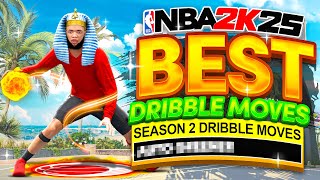 BEST DRIBBLE MOVES in NBA 2K25 FASTEST DRIBBLE MOVES in SEASON 2 NBA 2K25 Best Dribble Moves 2K25 [upl. by Lilith512]