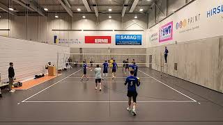 TV Lunkhofen Herren 3 vs Volley Schönenwerd 13012024 [upl. by Eachern]