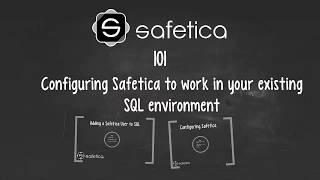 Safetica 101 Episode 5 Setting SQL manually [upl. by Nebeur]