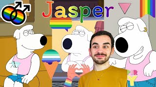 Family Guy but only Jasper Brians gay cousin  Reaction [upl. by Dill513]