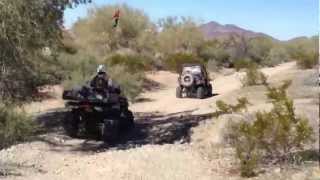 Quartzsite AZ ATV Trip [upl. by Naitsihc]