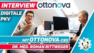 ottonova DIGITALE KRANKENVERSICHERUNG Interview CEO ottonova [upl. by Kannry]