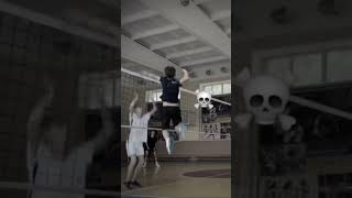 Nice jump boost fivbworldcup students team volleyball sports [upl. by Aihsemak133]