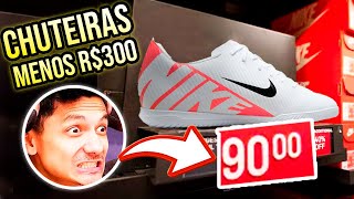 TOP 10 MELHORES CHUTEIRAS de MENOS DE R300  mercurial mais barata do mundo [upl. by Atterbury]