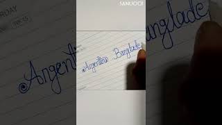 I Tried Beautiful Cursive Writing Techniques [upl. by Khalid]