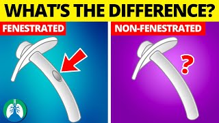 Fenestrated vs NonFenestrated Tracheostomy Tube Medical Overview [upl. by Mun]