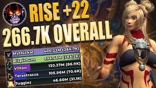 4PC Demonology Warlock  2667K Overall  Murozonds Rise Mythic 22  WoW Dragonflight 102 [upl. by Dielle]