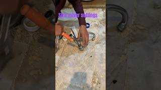 Sinks mixers tricks setting plumbing works vairalshort please subscribemychannel please [upl. by Constantina]