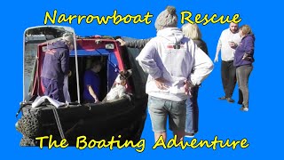 407 Narrowboat Rescue  The Boating Adventure [upl. by Enelegna]