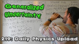 Drinking and Deriving The Generalized Uncertainty Principle [upl. by Notsehc]