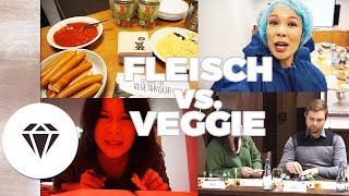 FLEISCH vs VEGGIE I MEIN TAG bei Rügenwalder Mühle I Nela Lee werbung [upl. by Jenne]