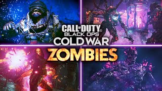 ALL COLD WAR ZOMBIES EASTER EGGS  VERTICAL STREAM [upl. by Rigby985]