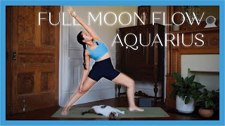 20 Min Full Moon in Aquarius Flow  Expansion amp Growth [upl. by Halland]