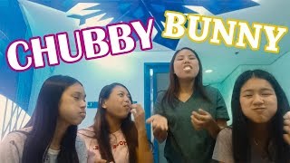 Chubby Bunny Challenge ft Karina Jelay and Kaori  Lie Reposposa [upl. by Evangelin]