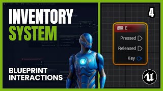 UE5  Inventory System Blueprint Interactions 4 [upl. by Hsatan]