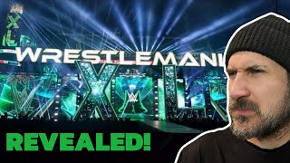 WWE Wrestlemania XL Stage Reveal Thoughts  Is This An L Stage [upl. by Amann52]