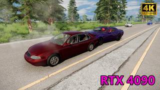 I Crashed 100 Cars in BeamNG Drive and Heres What Happened  4K Ultra Graphic RTX4090 [upl. by Natala214]