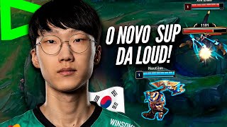 WINSOME O NOVO SUP da LOUD JOGANDO de NAUTILUS na SOLOQ KR [upl. by Jazmin]