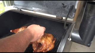 How to Smoke Chicken on a Traeger Smoker Grill [upl. by Gaven]