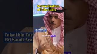 Off the table shorts faisalbinfarhan israelsaudinormslisation usa saudiarabia [upl. by Leen]