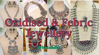 Black Polished Jewellery Manufacturer Febric  Handmade Jewellery Wholesale Oxidised Jewellery [upl. by Marlene]