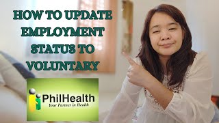 How To Update Philhealth Membership Type from Employed to Voluntary [upl. by Sell312]