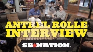 Interview with Giants Safety Antrel Rolle [upl. by Moe101]