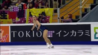 2017 18 Rostelecom Cup Higuchi Wakaba FS JPN OLY [upl. by Nadda573]