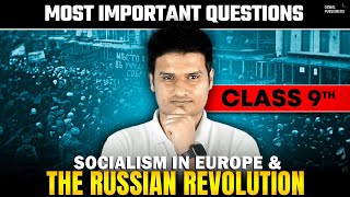 Socialism in Europe and the Russian Revolution I MIQs  Class 9 History Chapter 2  Gurukul By Oswal [upl. by Naeroled]