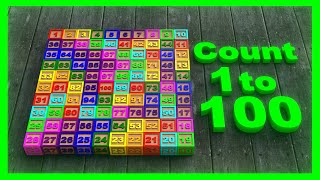 Number song 1100 counting for kids 1 to 100  CzyWieszJak [upl. by Sirovat]