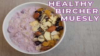 Make Bircher Muesli aka overnight oats in just 5 minutes [upl. by Miculek376]