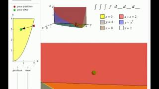 Triple Integral Parabolic Cylinder and Plane Example [upl. by Nataniel]