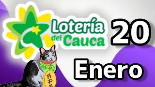 Resultado LOTERIA DEL CAUCA Sabado 20 de Enero de 2024 [upl. by Ewall]