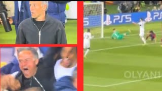 Luis Enriques Reaction to Mbappes Winning Goal for PSG [upl. by Ena663]