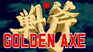 Golden Axe Sega Genesis Gilius Thunderhead Walkthrough [upl. by Cartwell]