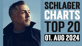 Schlager Charts Top 20  01 August 2024 [upl. by Lamberto]