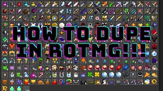 How to Make a ROTMG Duping Client [upl. by Enicar]