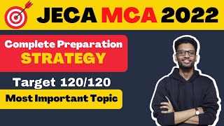 JECA EXAM 2022  Complete Preparation Strategy  Most Important Topic [upl. by Orion83]