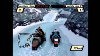 Sled Storm Demo PSX [upl. by Olrak]