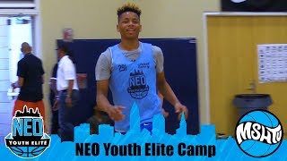 BJ Freeman is a MONSTER at the 2017 NEO Youth Elite Camp  Class of 2020 Basketball [upl. by Nykal]