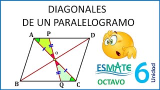 23 Diagonales de un paralelogramo [upl. by Lissy510]