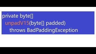 RSA PKCS1 v15 Unpadding  Constanttime Operation [upl. by Theobald]