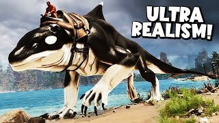 INSANE NEW ULTRA REALISM ARK ADVENTURE  Ark Ascended REALISM 1 [upl. by Eerahs]