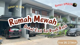 CUKUP 10 JUTA Bisa Dapet Rumah Mewah di BANDUNG Dekat Exit Tol Buah Batu Bonus UMROH🤩🤩🤩 [upl. by Elbam]