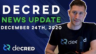 Decred biWeekly News Update  Privacy Page Revamped Lots of Dev Updates 16 Inbound and More [upl. by Suckow]