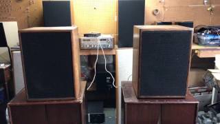 Klipsch Heresy speaker demo [upl. by Intyre]