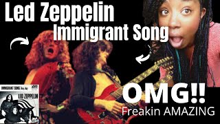 Led Zeppelin  quot Immigrant Song quot  Reaction   Led Zeppelin Immigrant Song   Led Zeppelin Live [upl. by Clellan297]