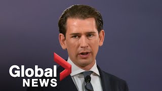 Austrian Chancellor Kurz resigns amid allegations of corruption [upl. by Naniac424]